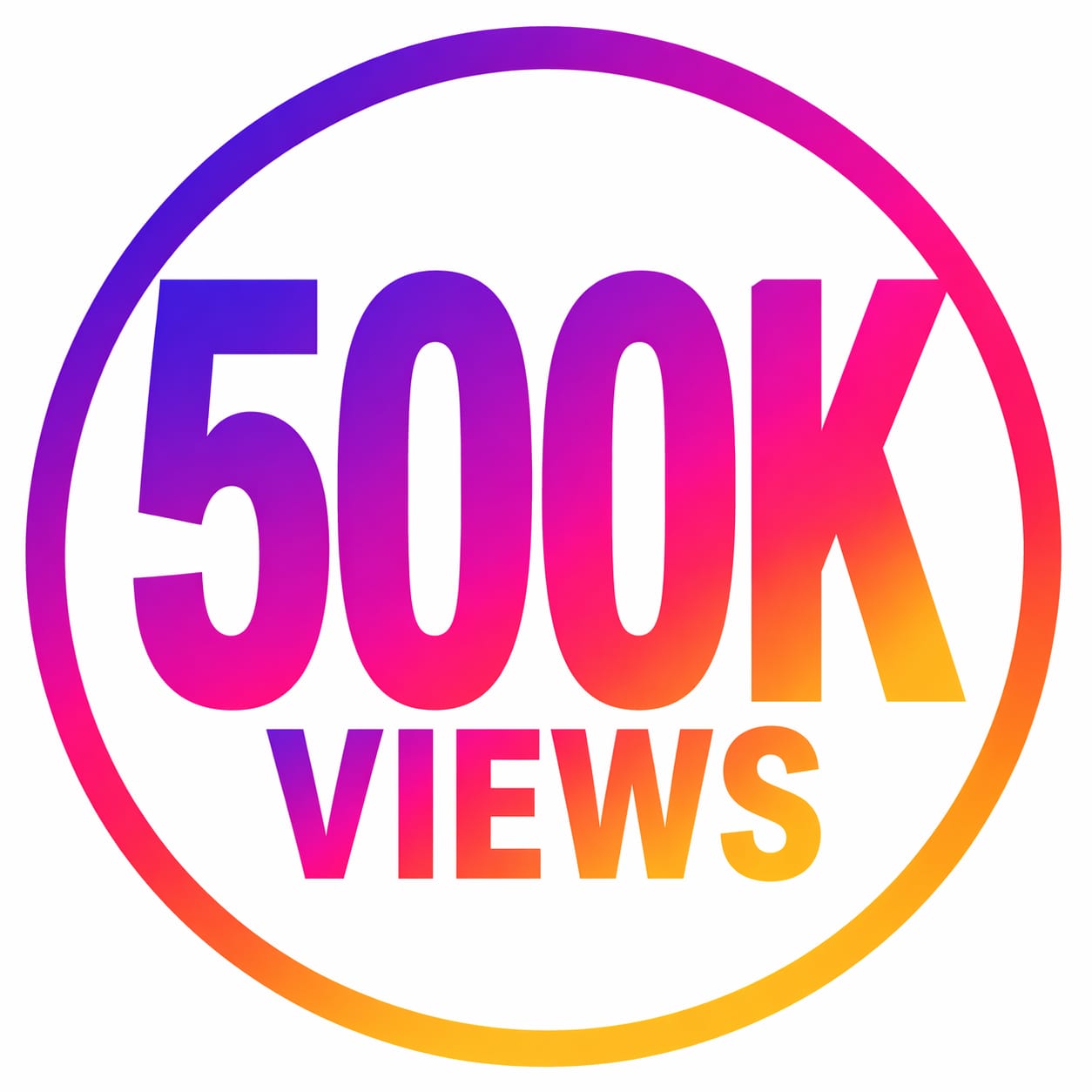 500K VIEWS